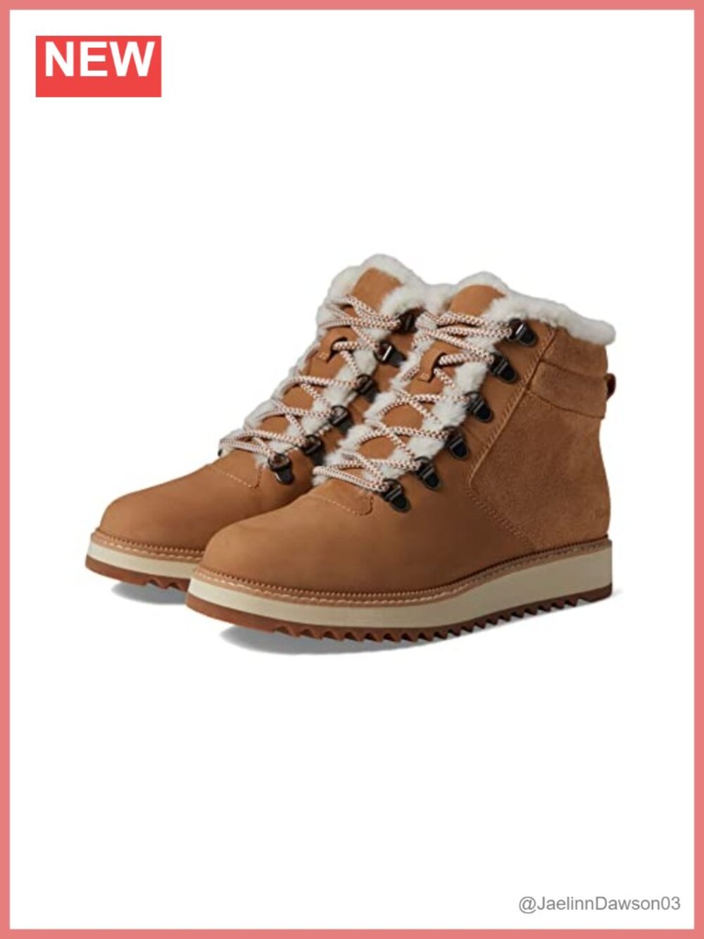 Waterproof Hiker Boot Water Resistant Nubuck Suede Mix Ankle Hiking Boot